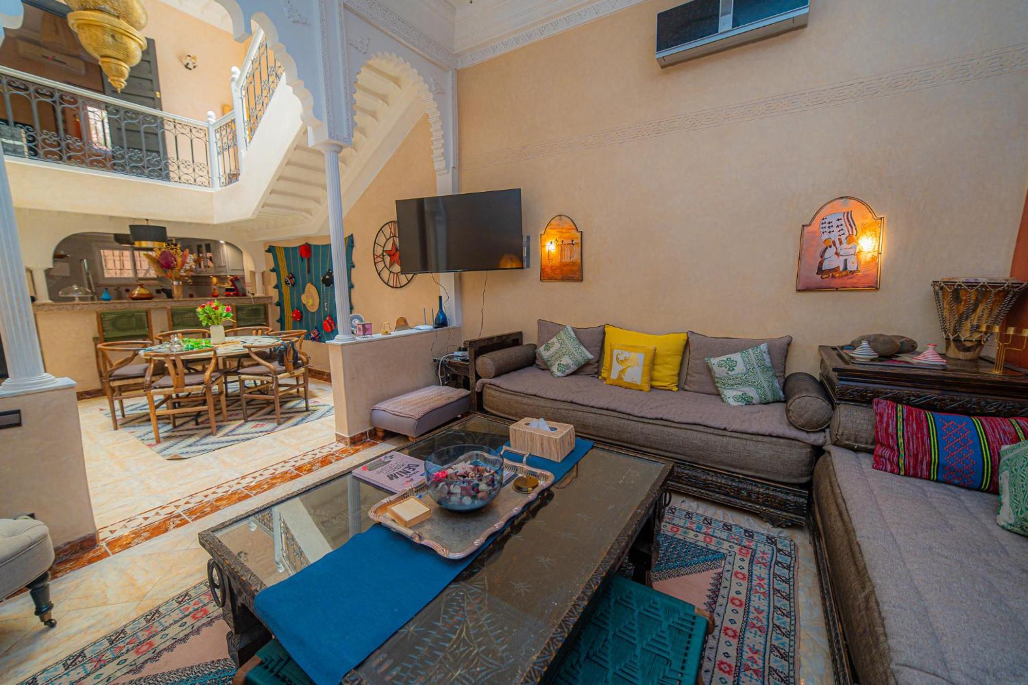 Riad Breizh-Coelacanthe Marrakesh Bagian luar foto