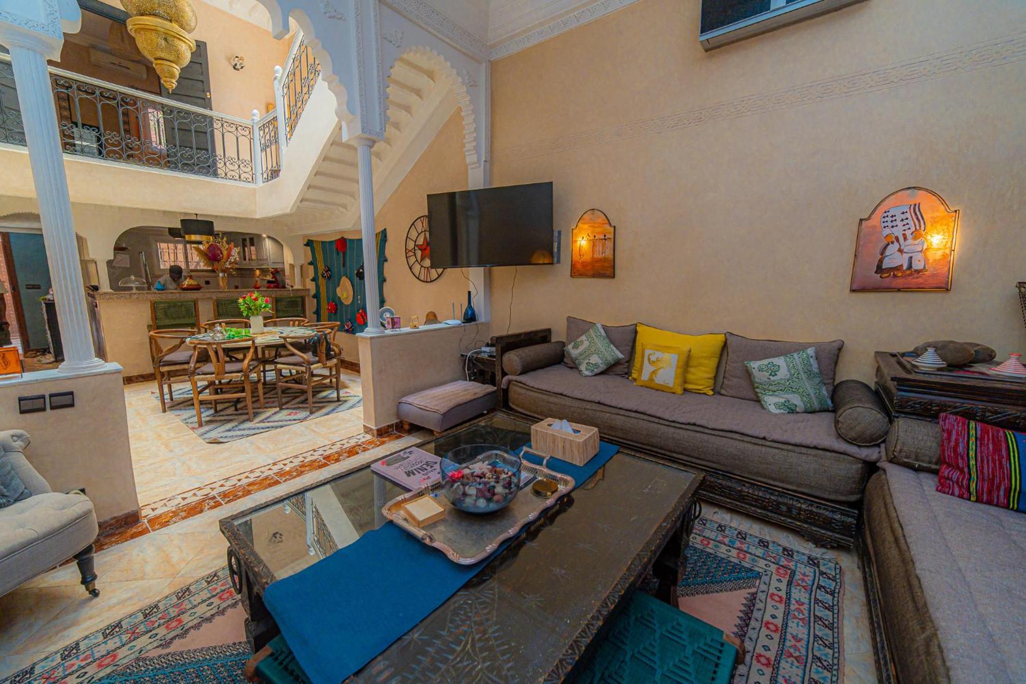 Riad Breizh-Coelacanthe Marrakesh Bagian luar foto